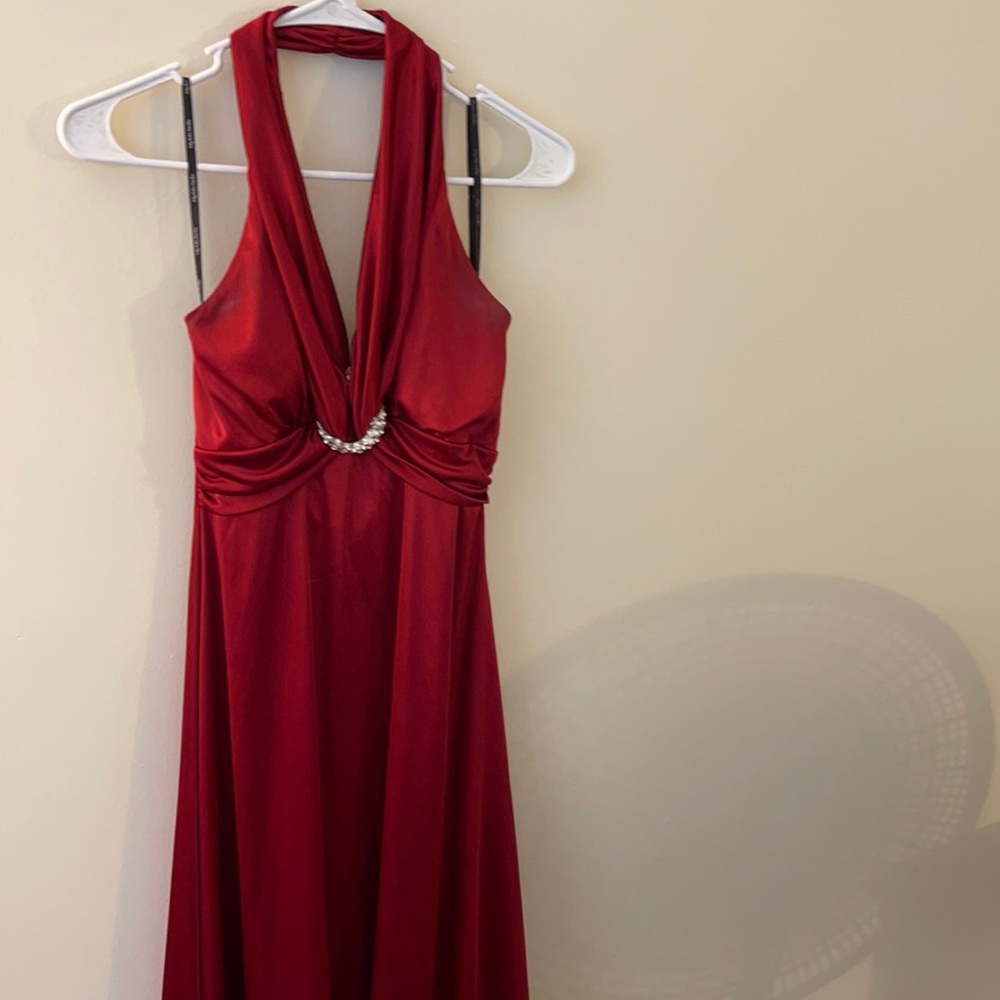 MyMichelle Red Flowy Dress